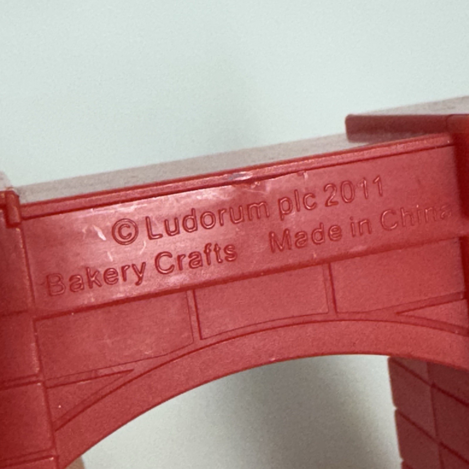 Chuggington Red Brick Archway For Train Set Replacement Part Plastic Rare
