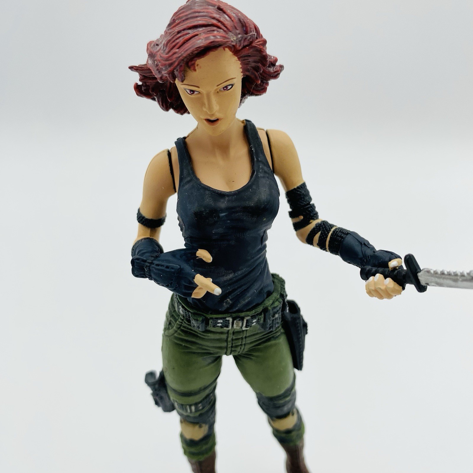 Metal Gear Solid Meryl Silverburgh Figure w/ Accessories 1999 McFarlane Toys MGS