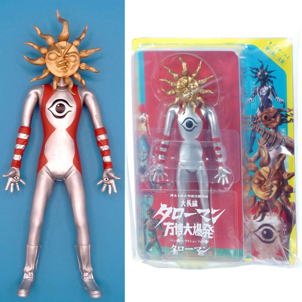 Kaiyodo TAROMAN PVC Action Figure 165mm Taro Okamoto from Japan F/S