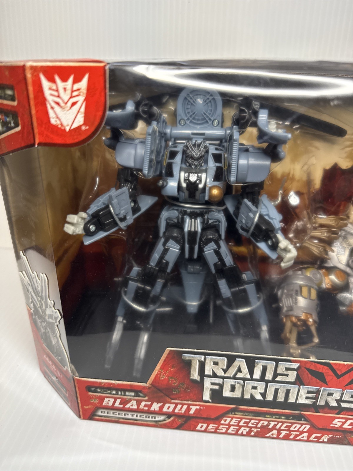 Transformers 2007 Blackout And Scorpions Super Clean