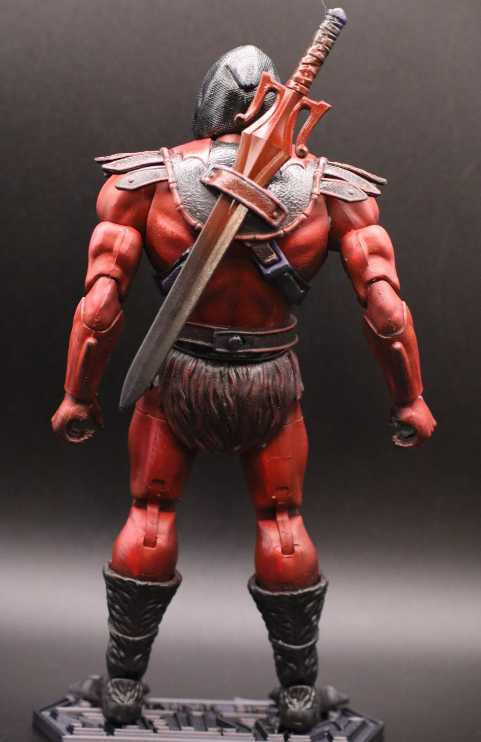 Custom MOTU-Inspired Action Figure – Red Skeleton 7&Prime;