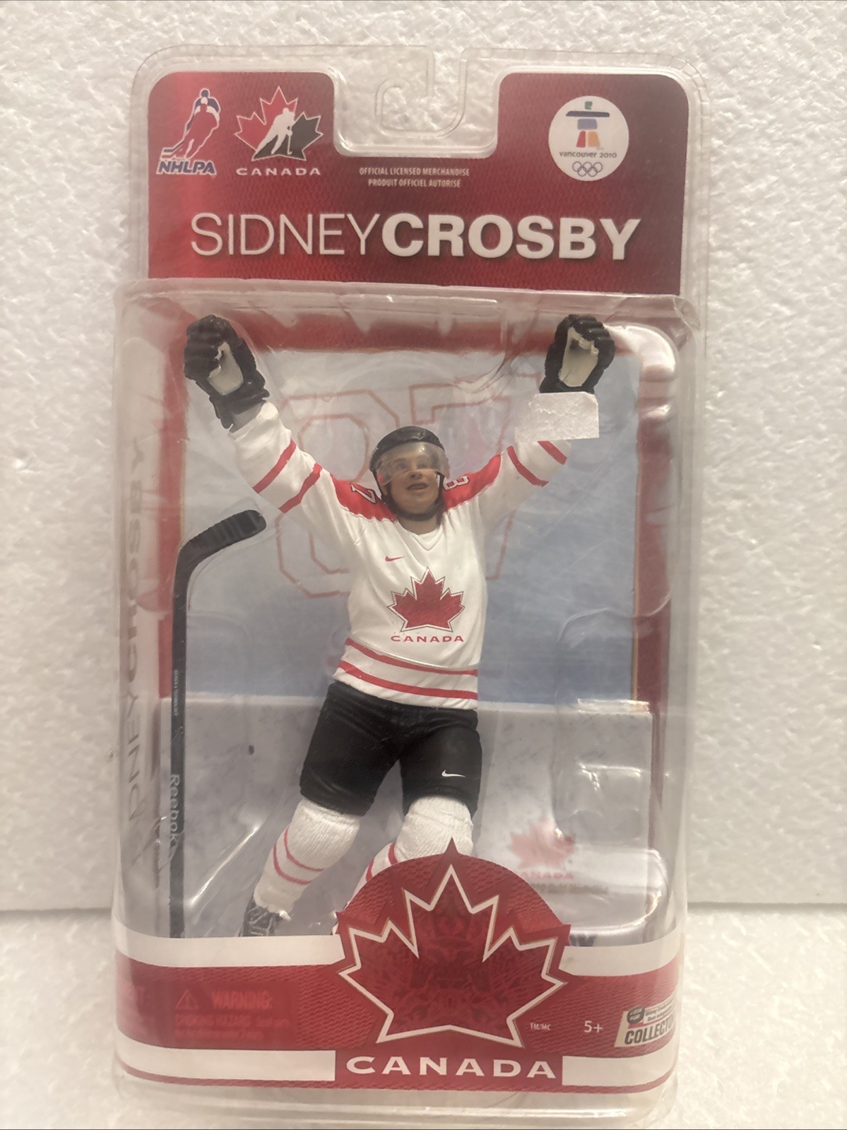 NHL Hockey Sidney Crosby Team Canada White Jersey AllStar Level #86