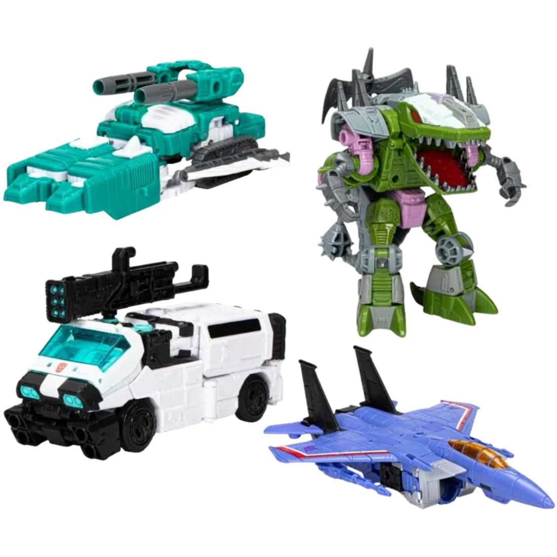 Transformers – Troop Builder Multipack Action Figure Set (Decepticon Seeker, Q