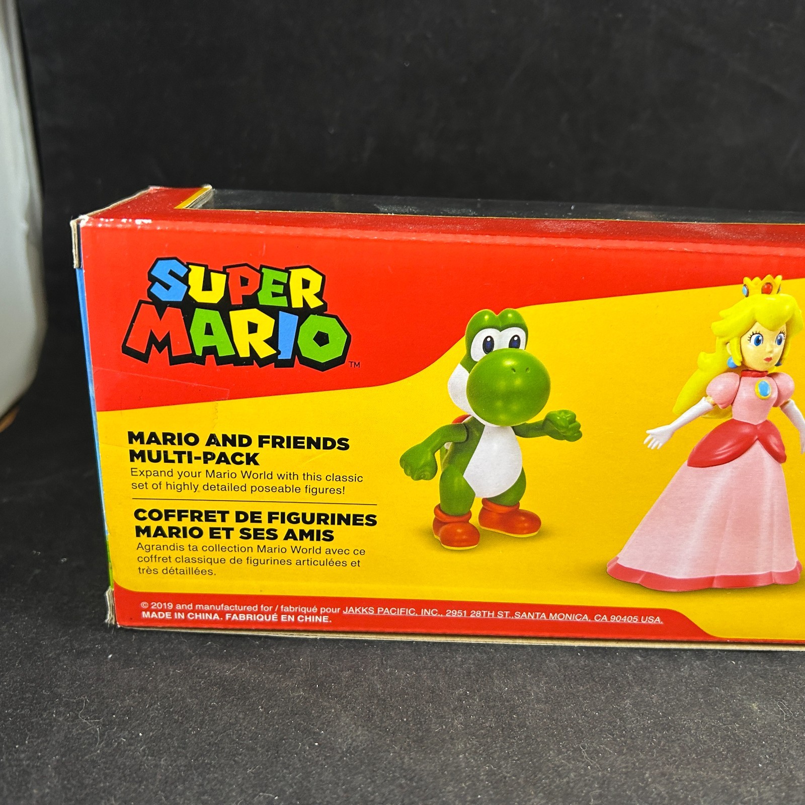 2019 SUPER MARIO AND FRIENDS MULTI-PACK FIGURES JAKKS PACIFIC – LUIGI TOAD YOSHI