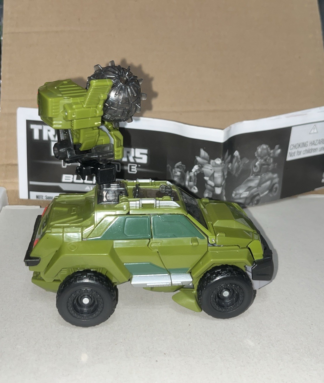 Transformers Prime RID BULKHEAD Complete Voyager Class Instructions+Accessories