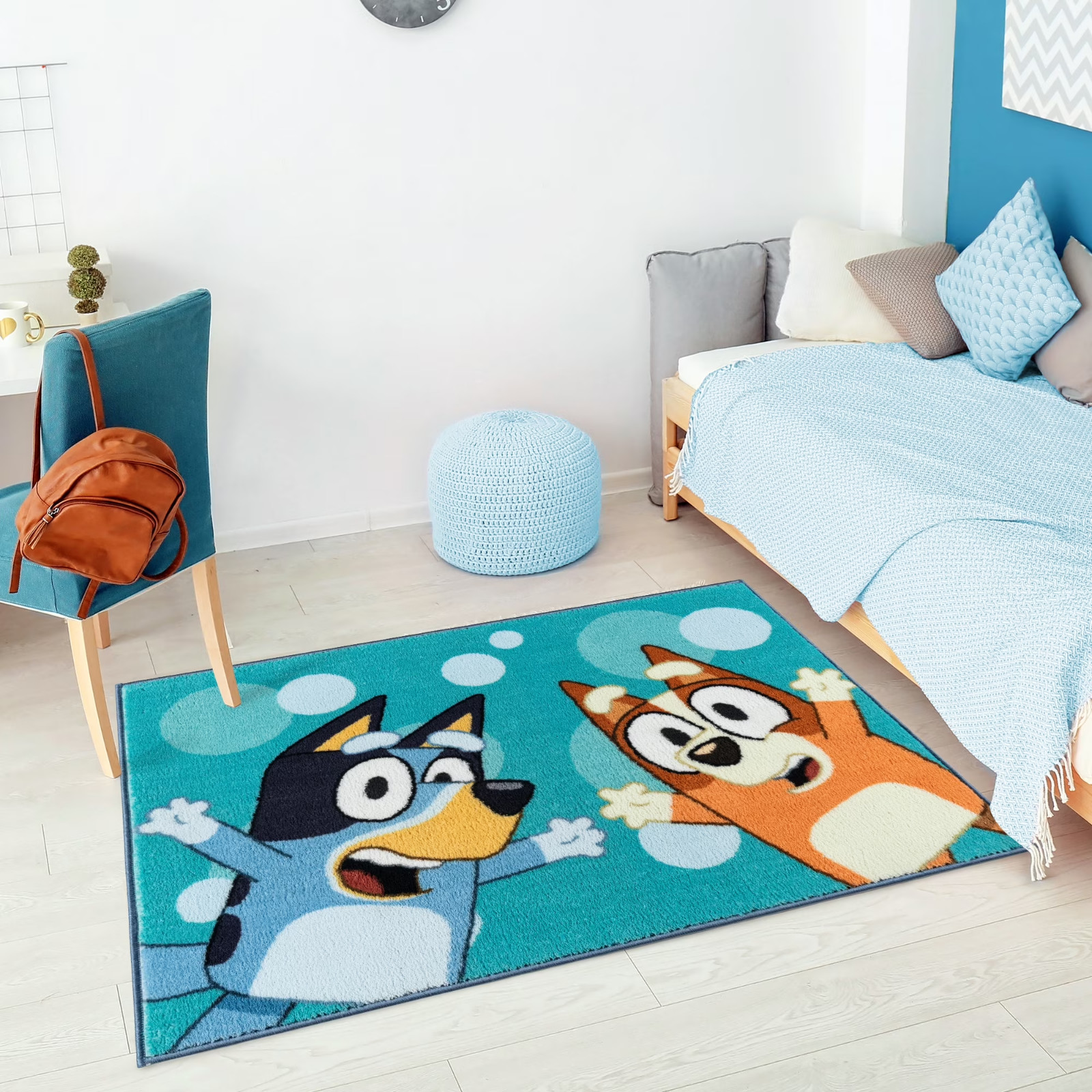 BBC Bluey & Bingo Printed Youth Indoor Rug, 31.5&Prime;x46&Prime;