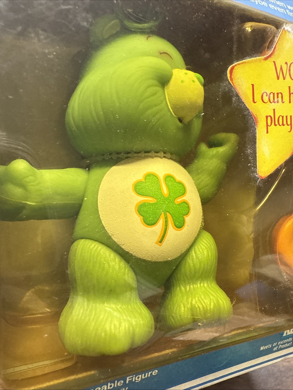 Cheer Bear Merry Megaphone Good Luck Bedtime Care Bears Cousins 1980 Kenner Lot