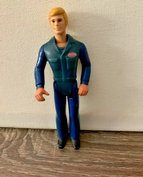 Tonka 1979 Vintage Play People???? 5&Prime; Mechanic Action Figure Hong Kong