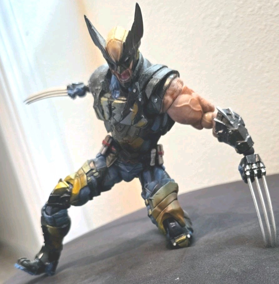 Play Arts Kai Wolverine Square Enix 1:7 Scale Figure Statue – K.O. Nice!