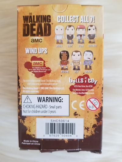 THE WALKING DEAD WIND UPS AMC WALKER COLLECTIBLE BULLS I TOY NEW