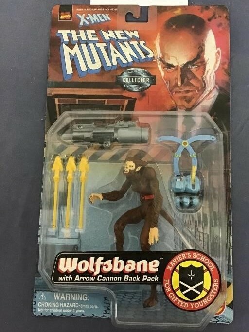 Marvel X-Men The New Mutants Wolfsbane Action Figure Toy Biz 1998 NEW