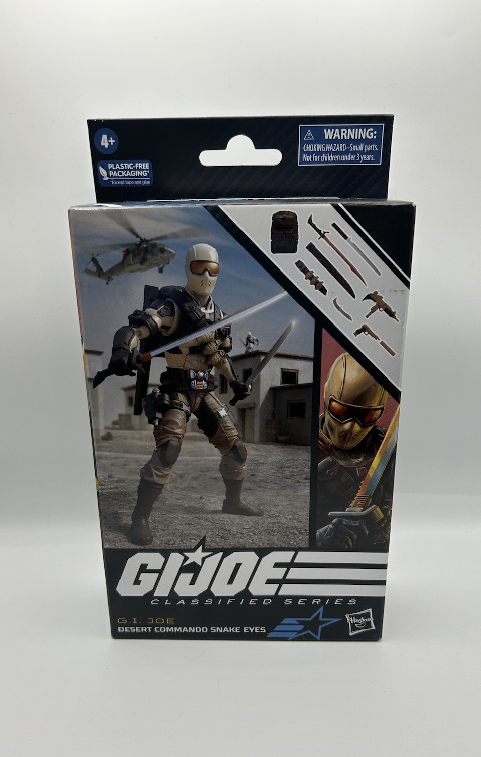 GI JOE CLASSIFIED SERIES #92 DESERT COMMANDO SNAKE EYES BRAND NEW IN BOX!