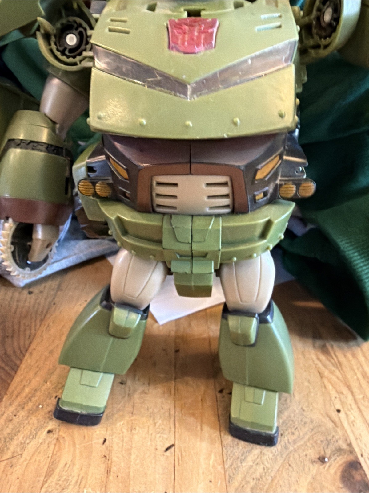 Transformers Animated Voyager Class Bulkhead 2007 Leader Class