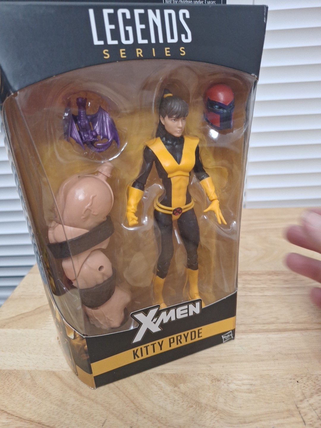 2016 Hasbro Marvel Legends Juggernaut BAF Wave Kitty Pride 6&Prime; Figure *read