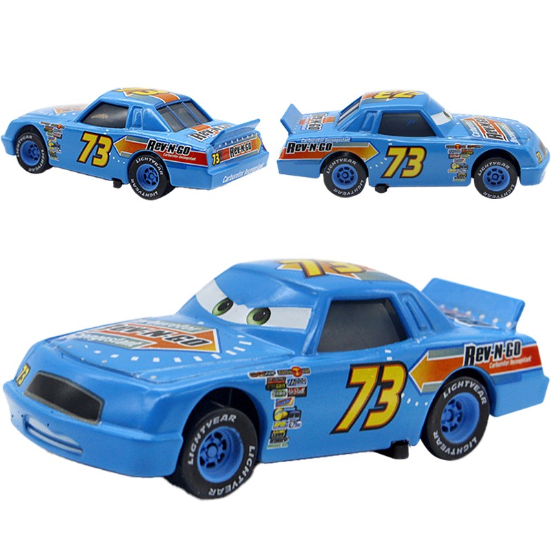 Set of 2 Disney Pixar Car No.73 REV &lsquo;N&rsquo; GO Hauler Truck Alloy Model Car Boy Gift