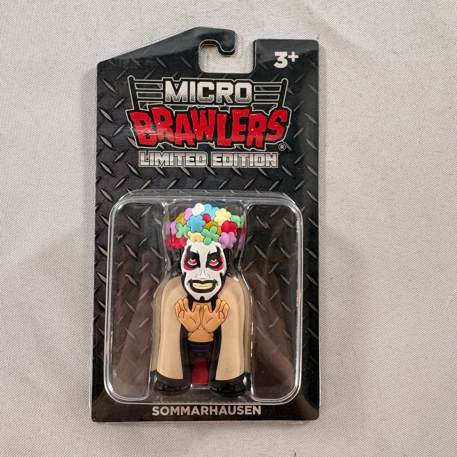 New/Sealed Danhausen Sommarhausen LE Micro Brawler Figure wwe you are cursed
