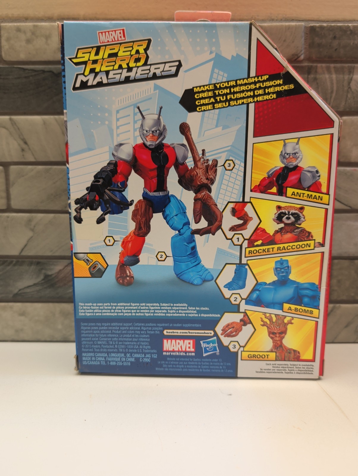 Marvel Superhero Mashers Ant-Man Action Figure NIB