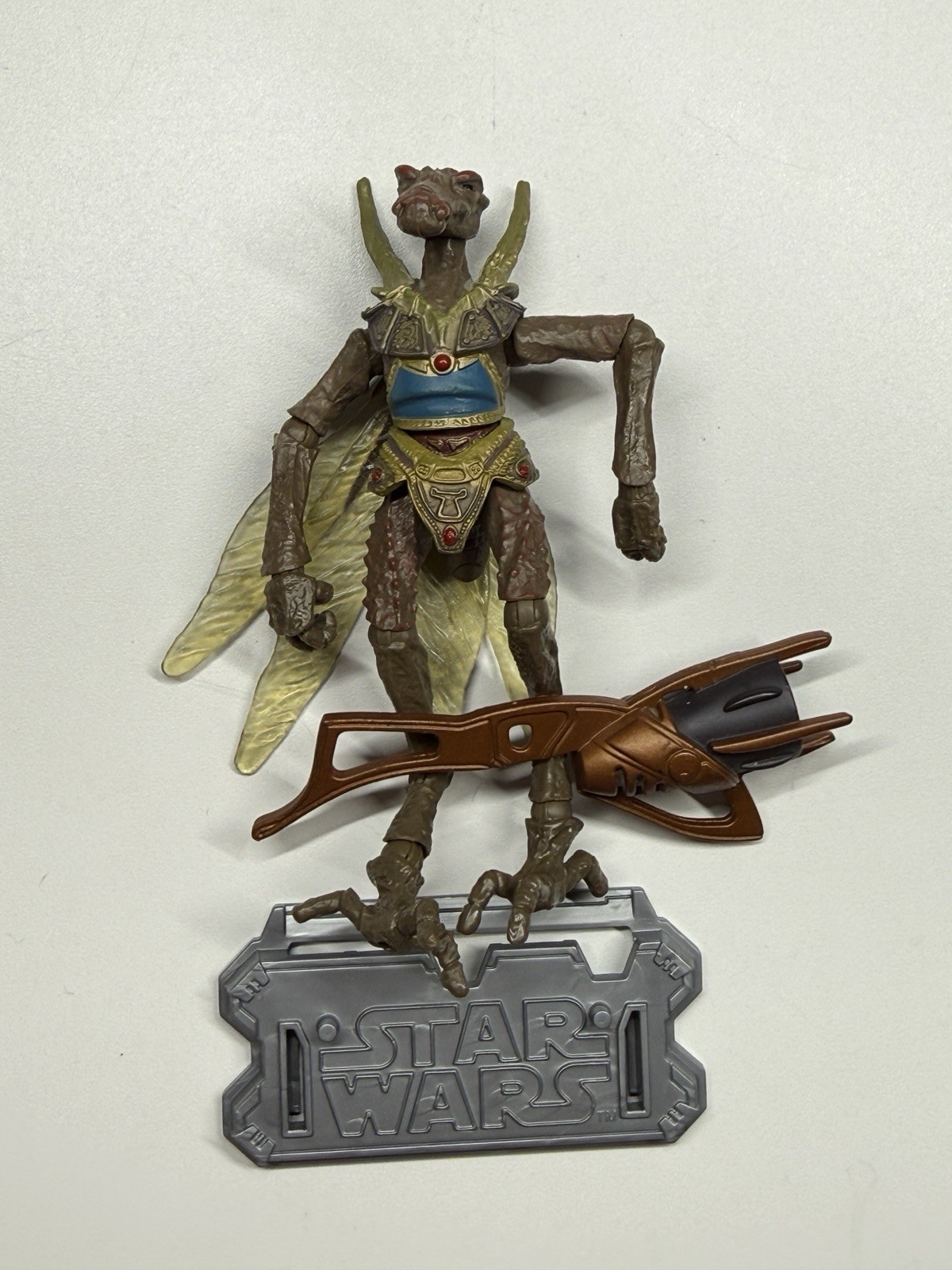 Star Wars SUN FAC 3.75&Prime; Figure Geonosian Warrior Geonosis Arena Droid Factory