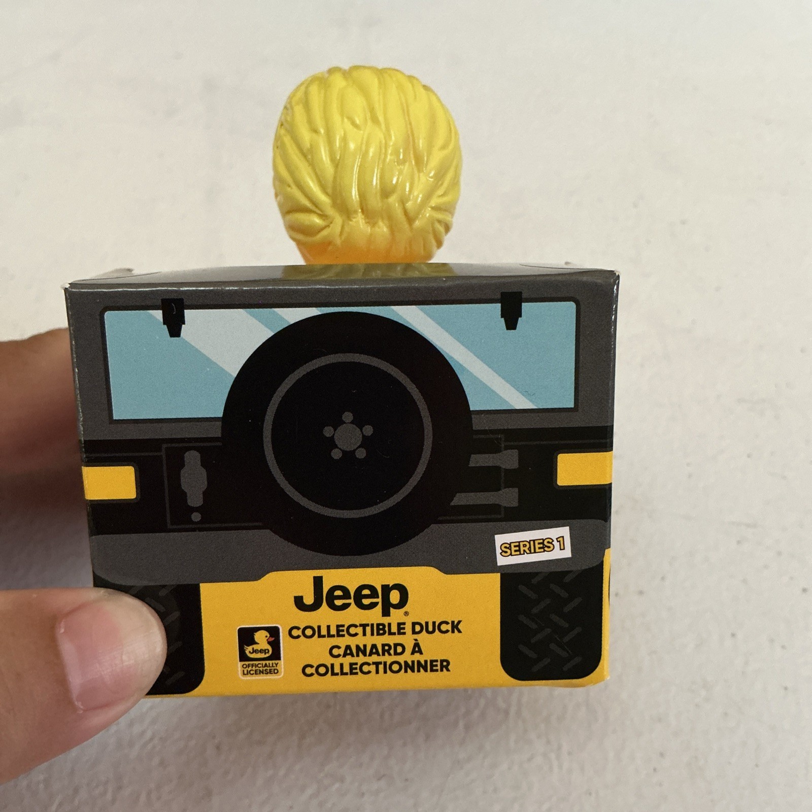 Jeep Branded 2&Prime; Ducks in Paper Jeep 4×4 Box – Sufing duck Series 1