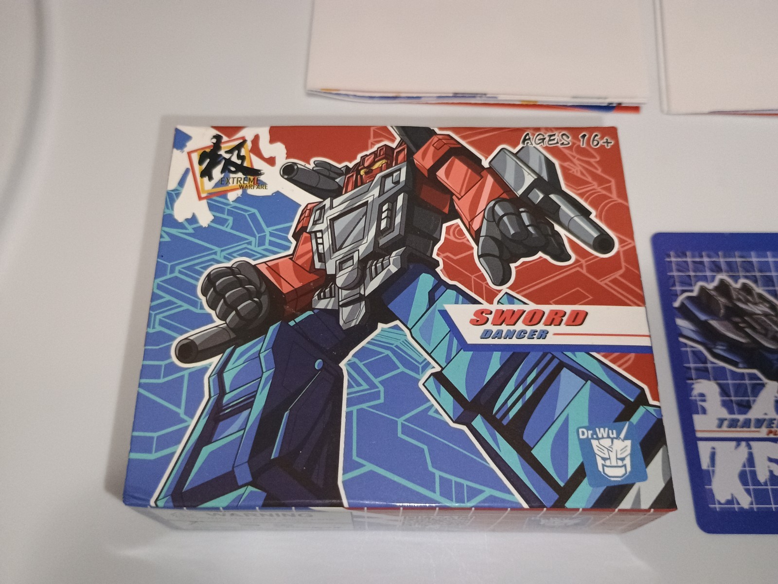 Dr. Wu Sword Dancer SLAMDANCE DW E07 E08 Cassette Transformers 3P US Seller