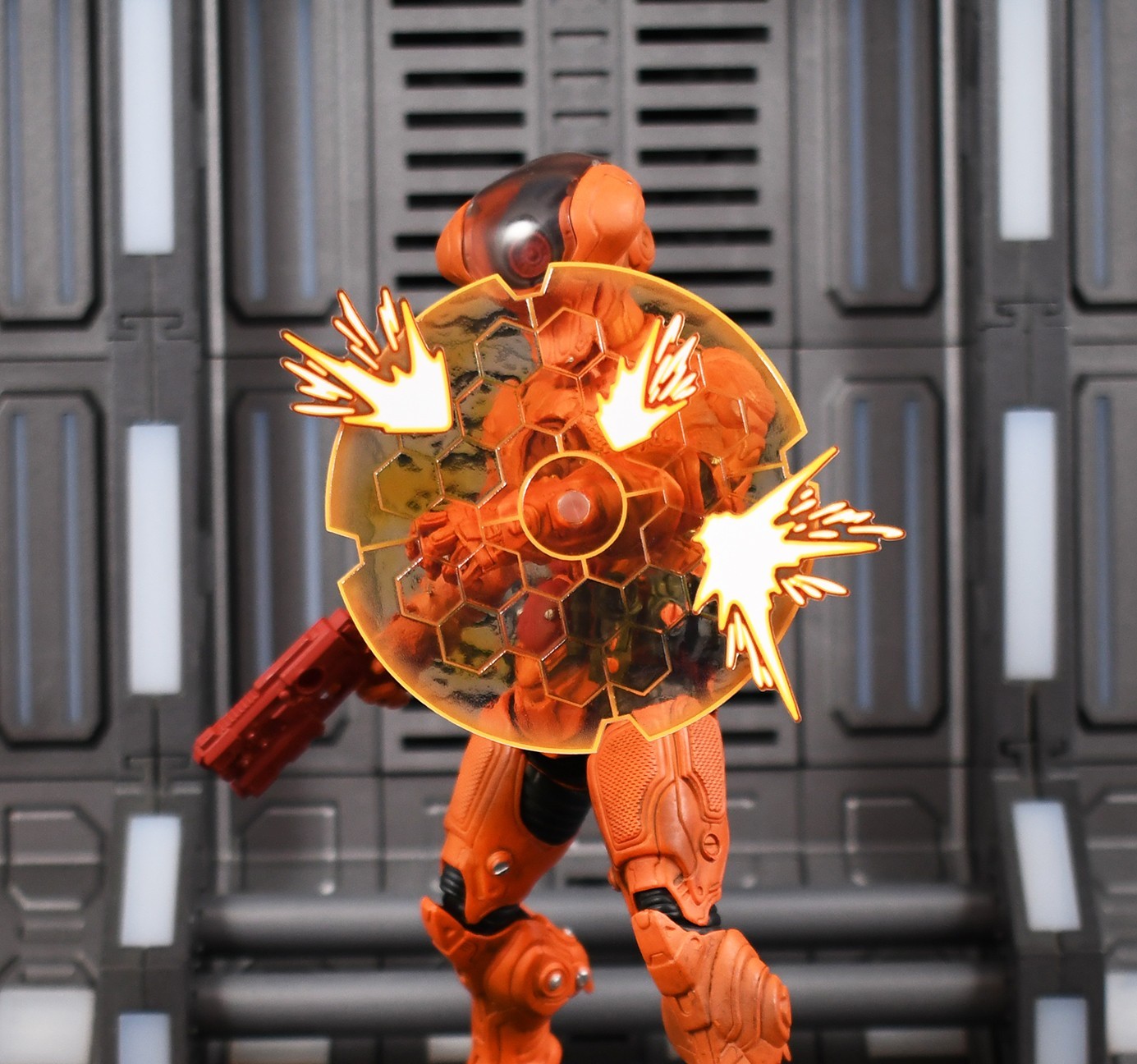 Blast Ricochet Effect Set for ~1/12 or six inch action figures – 3 piece set