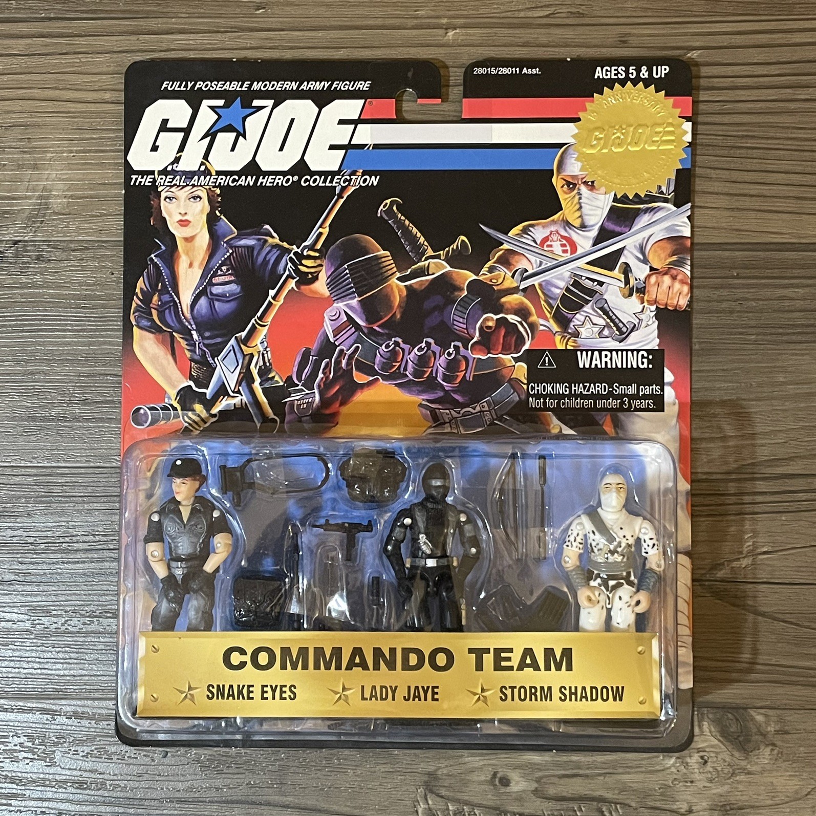 G.I. Joe Commando Team Action Figures Snake Eyes Lady Jaye Collector&rsquo;s Edition