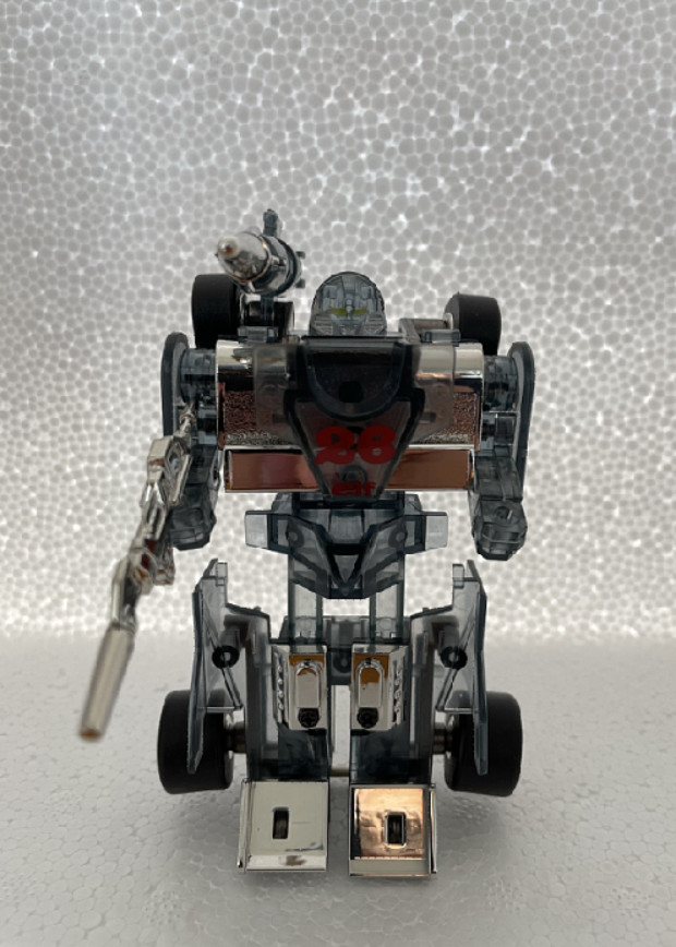 TRANSFORMERS G1 Reissue Mirage Blue / Clear Black/Gold Red Free SpeedPAK Ship