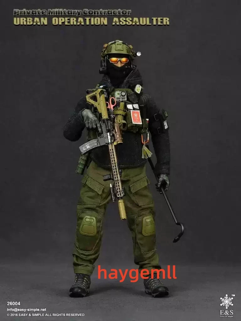 In Stock: Easy&Simple ES26004 1/6 Scale PMC, Discontinued Item, Action Figure