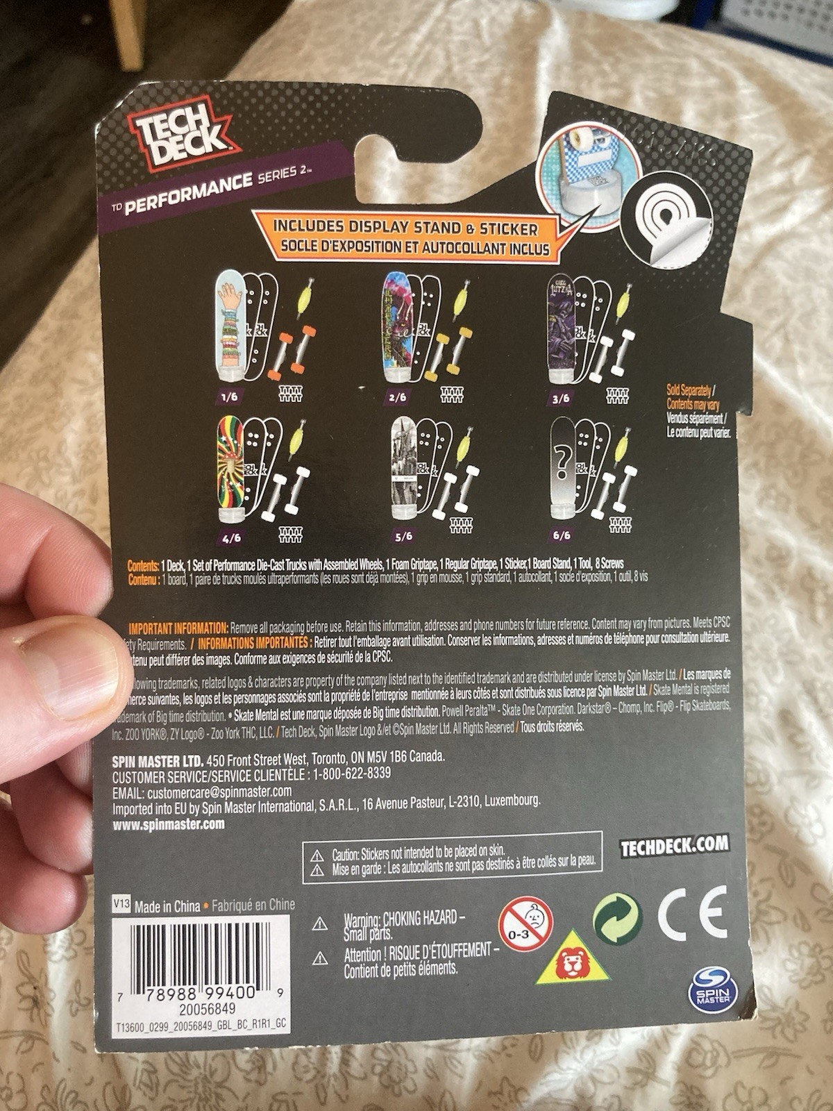 Tech Deck TD Performance Series 2 Sorrow Dragon Skateboard 2/6 Caballero Flight