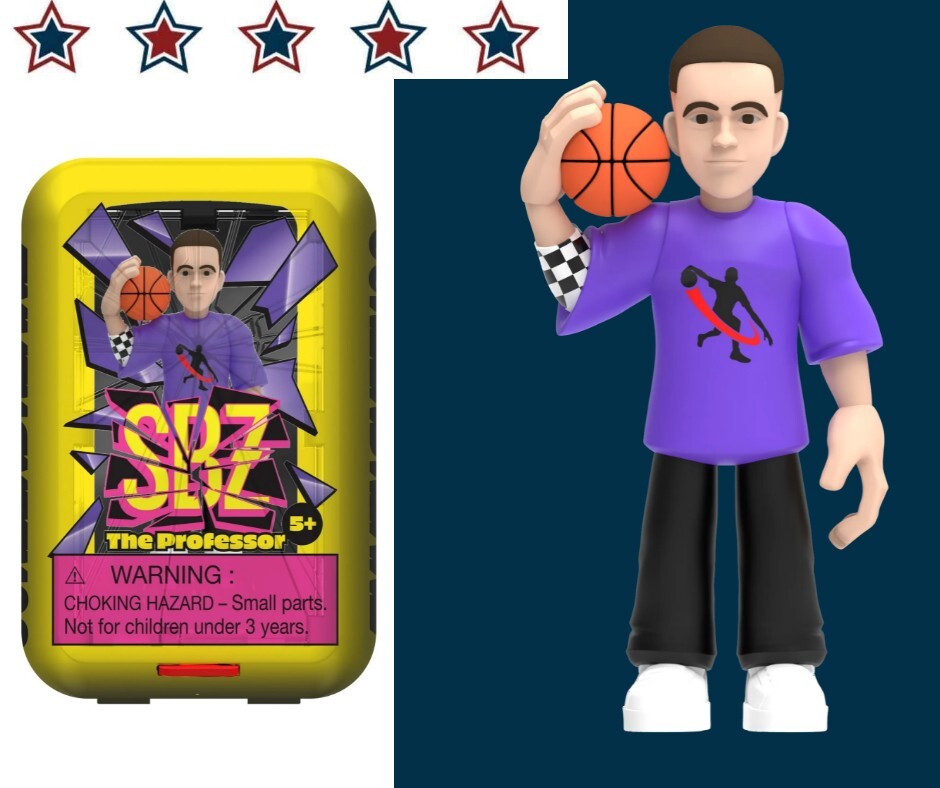 ScreenBreakZ “The Professor “ Sports Z Collectible Figure – New!