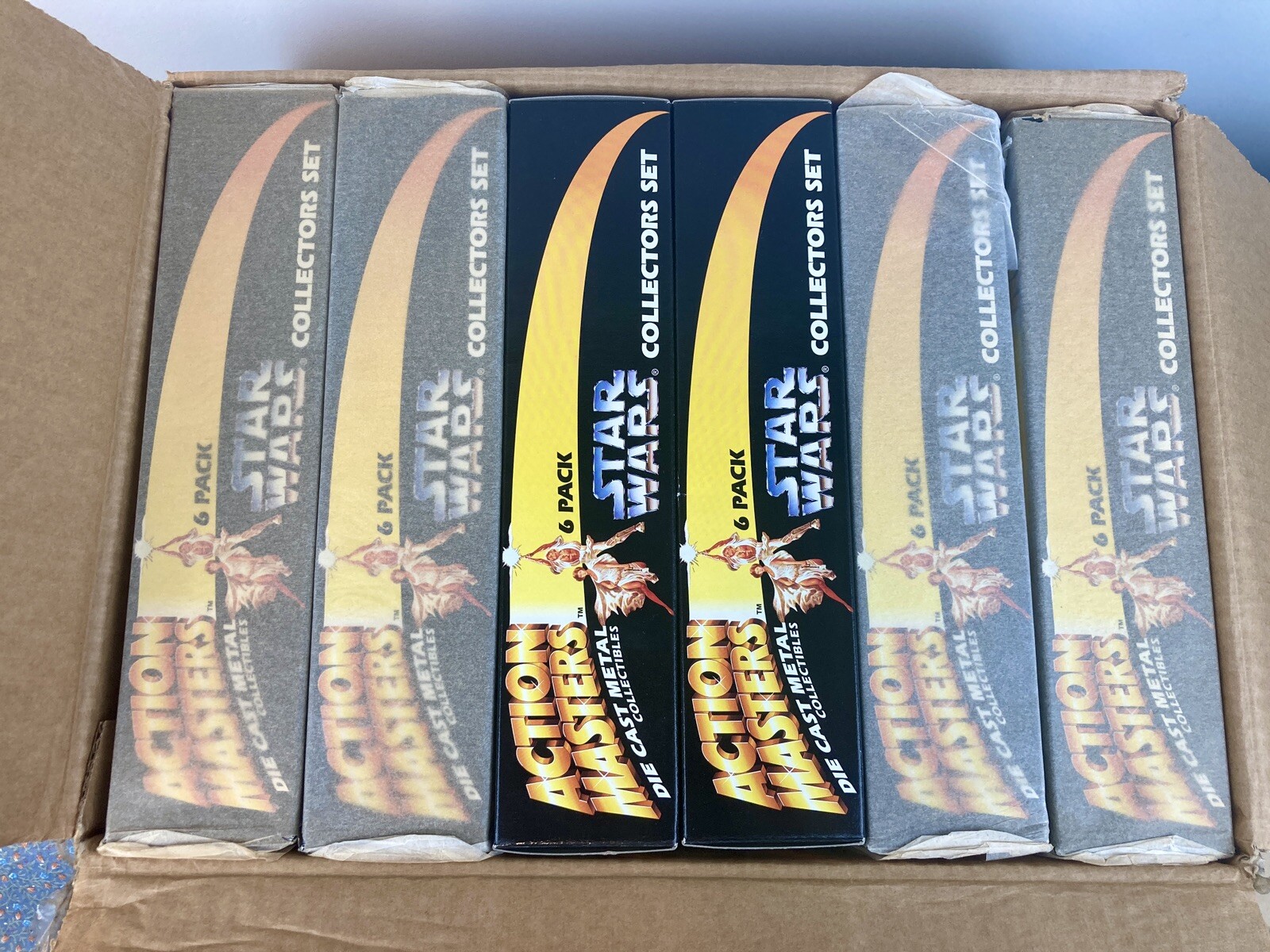 1994 Kenner 62640 Star Wars Action Masters Die Cast 6 Pack – Entire Case New NOS