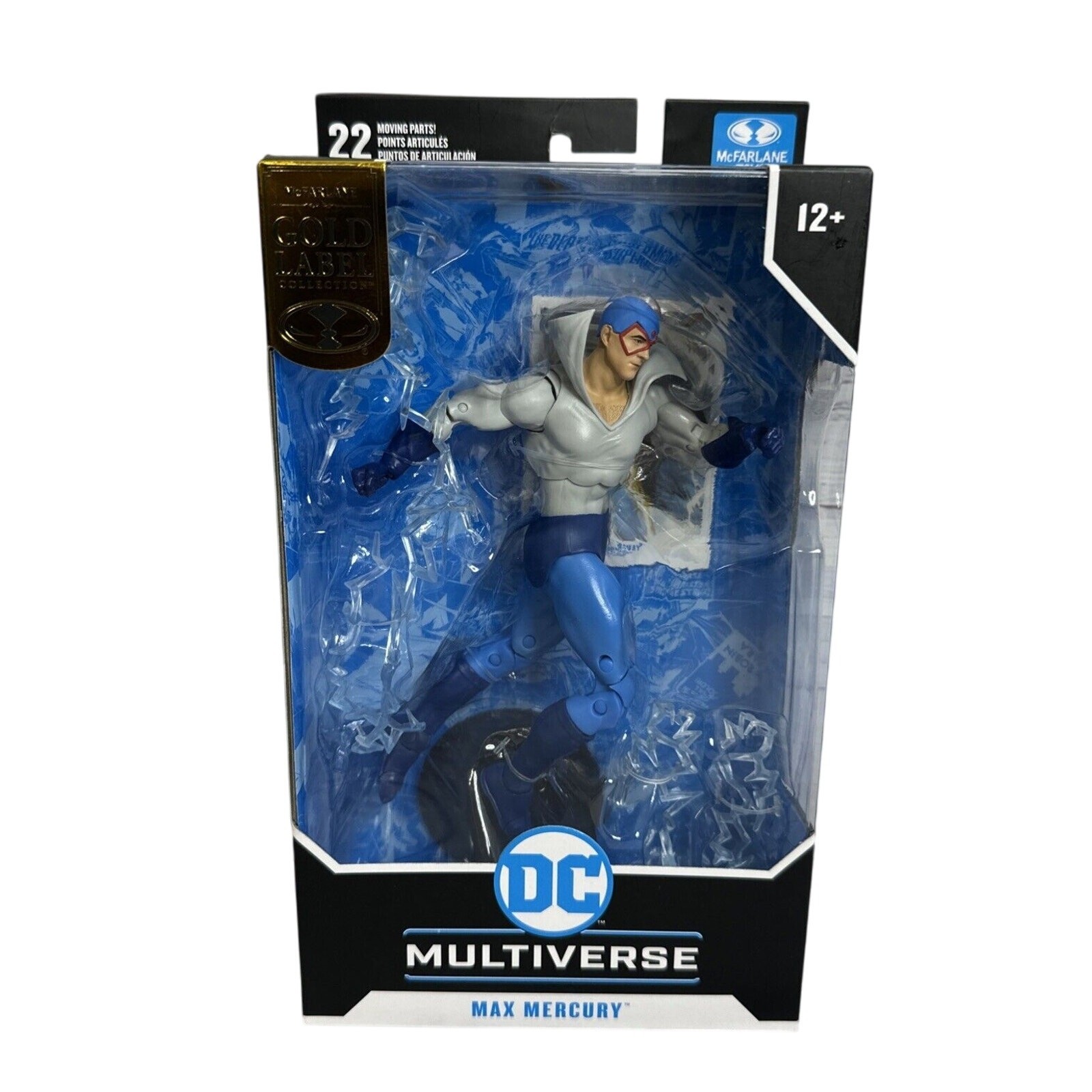 DC Multiverse Max Mercury 7 Inch Action Figure Gold Label McFarlane Toys New