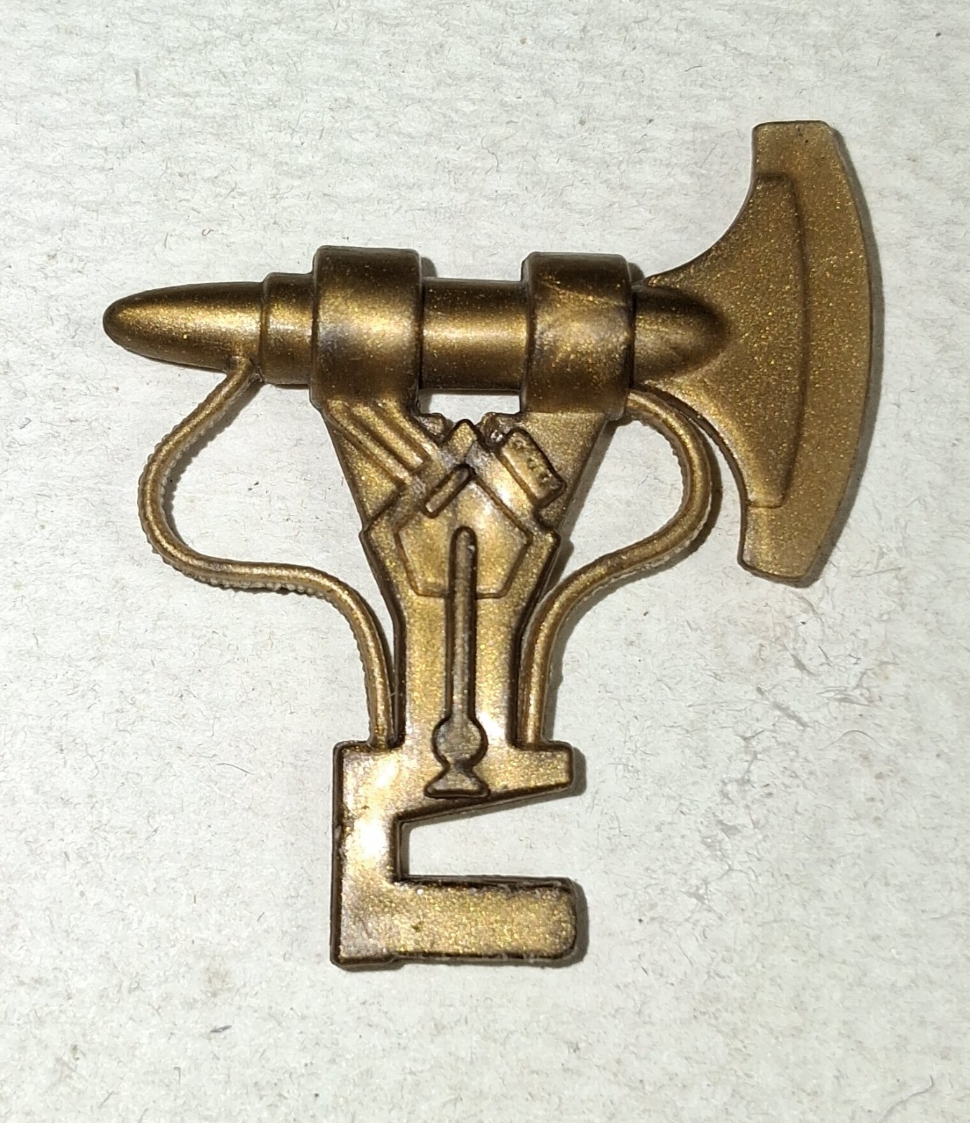 Vintage 1987 Visionaries * CRAVEX SINISTER BATTLE AXE * Weapon Accessory