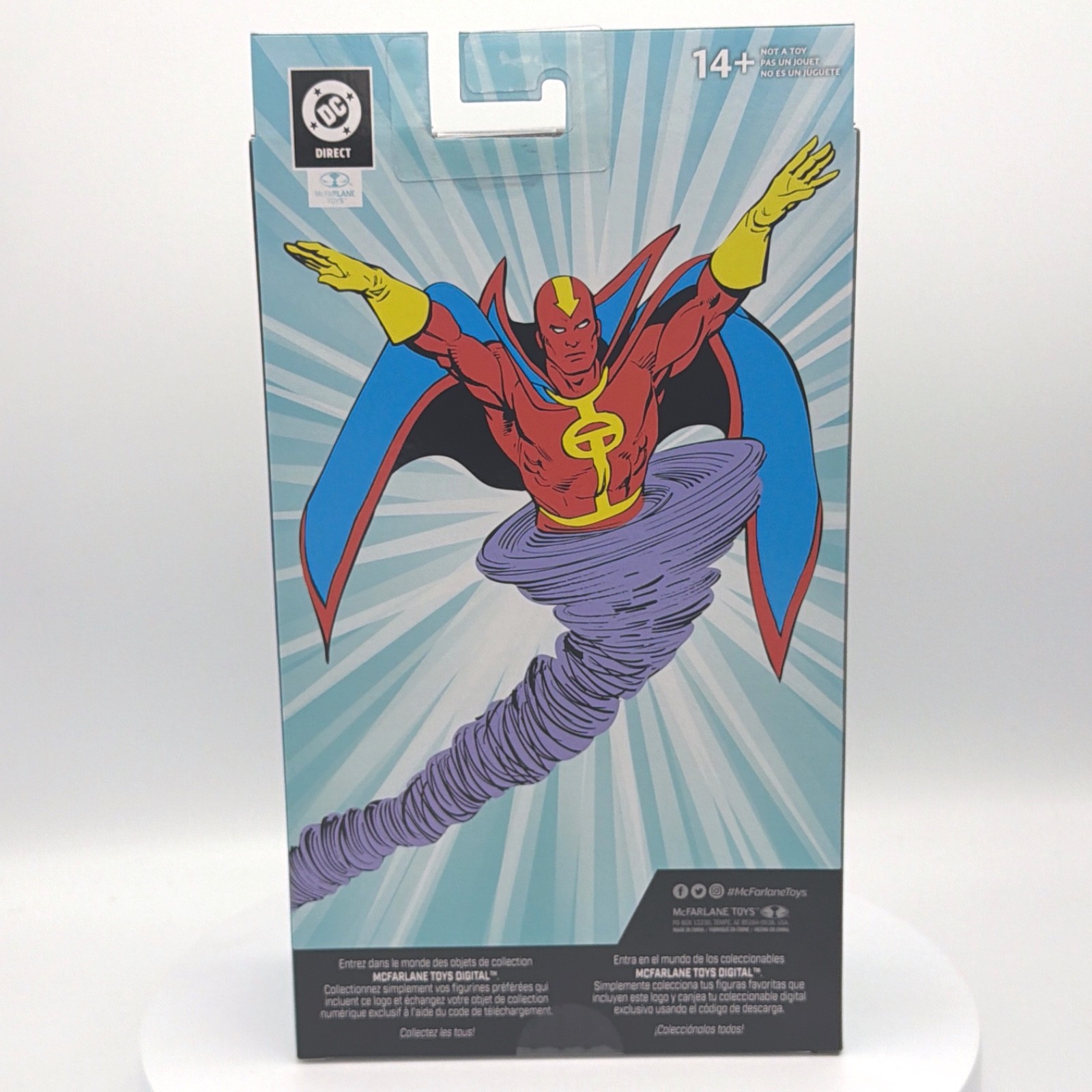 McFarlane DC Multiverse Red Tornado 7&Prime; Gold Label Digital Figure NIB