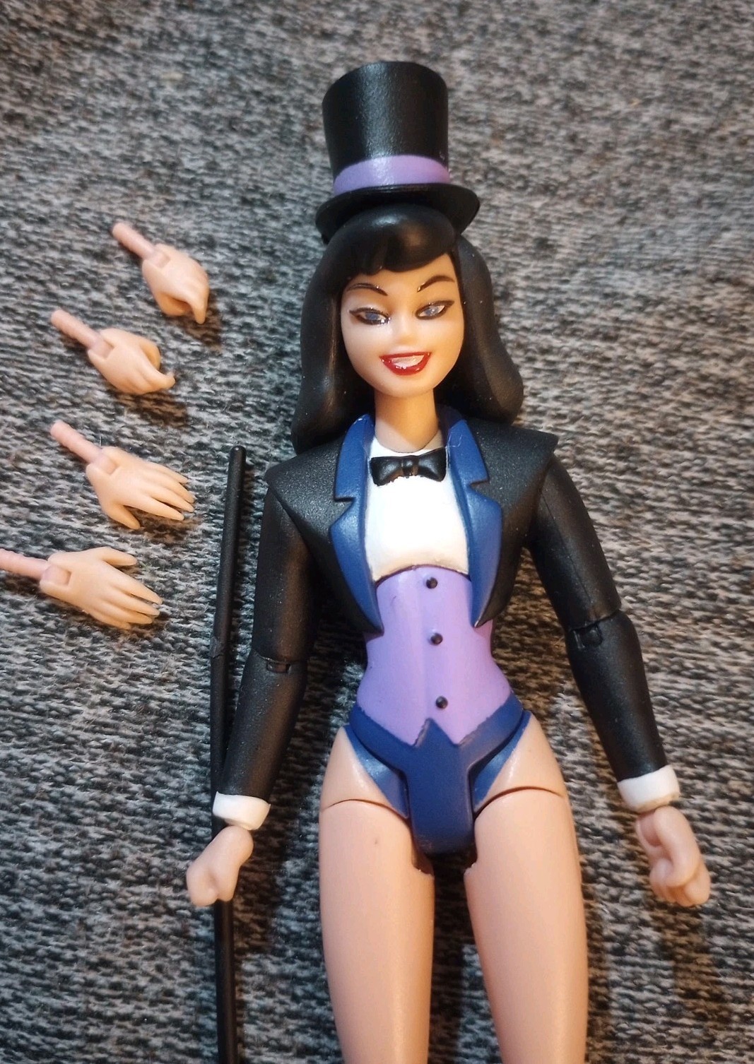 McFarlane DC New Batman Adventures The Animated Series Zatanna 6&Prime; Figure No BAF
