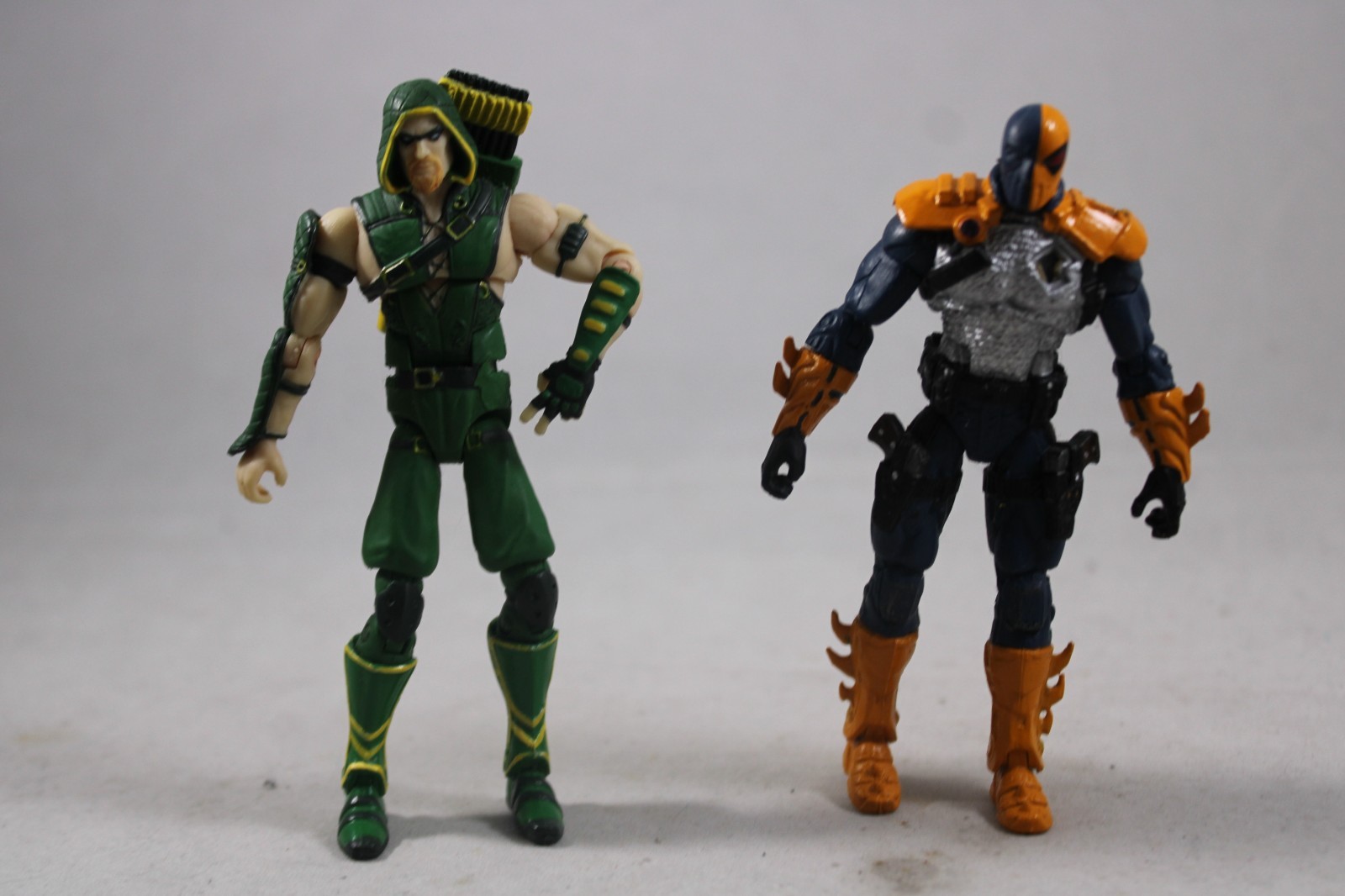 DC direct collectibles Green Arrow vs DEATHSTROKE 2013 Injustice universe batman