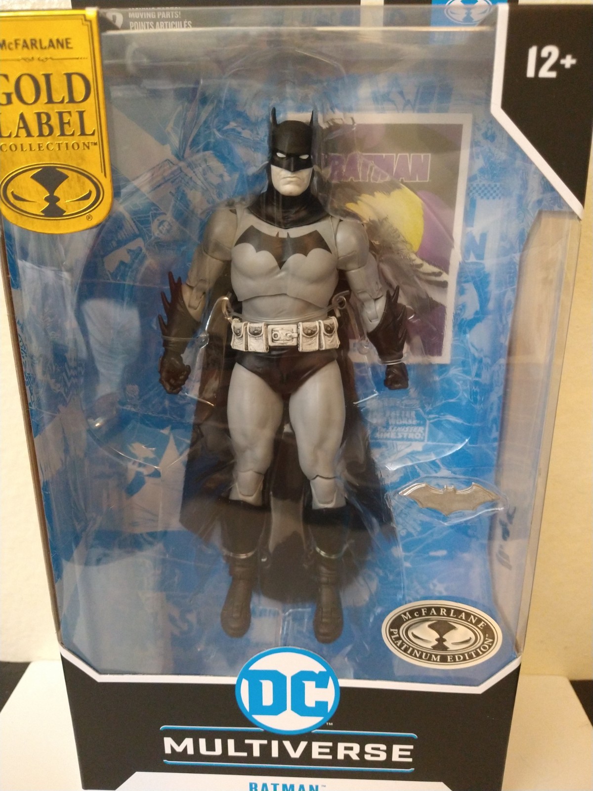 Mcfarlane DC Multiverse Batman Year One Walmart Exclusive Chase Platinum 🇺🇸
