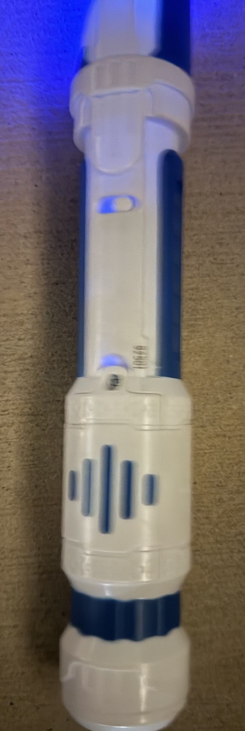Star Wars Lightsaber Blade Builders Blast-Tech blue Light & Sounds