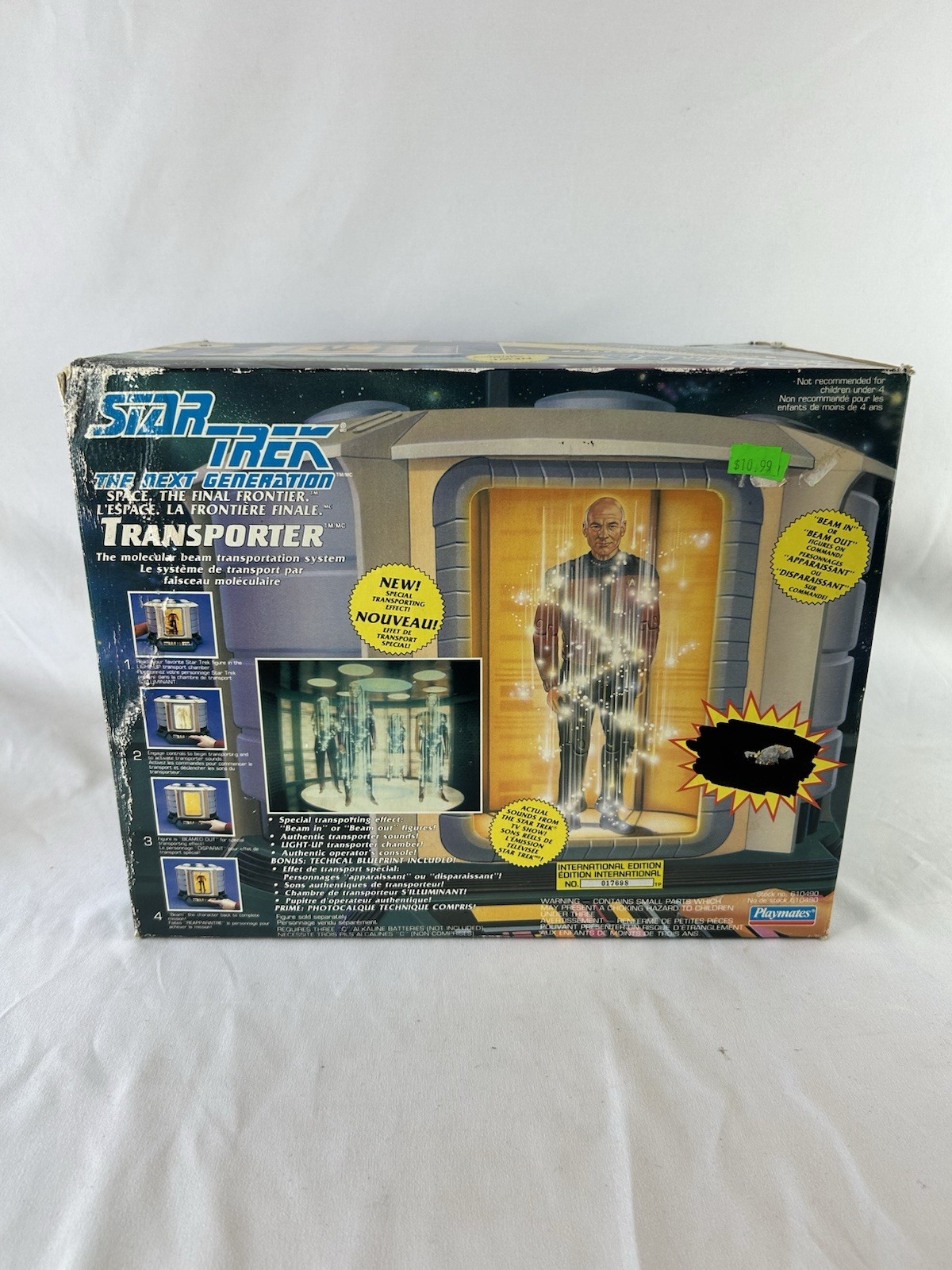 Star Trek The Next Generation Transporter, The Molecular Beam Transport Sys READ