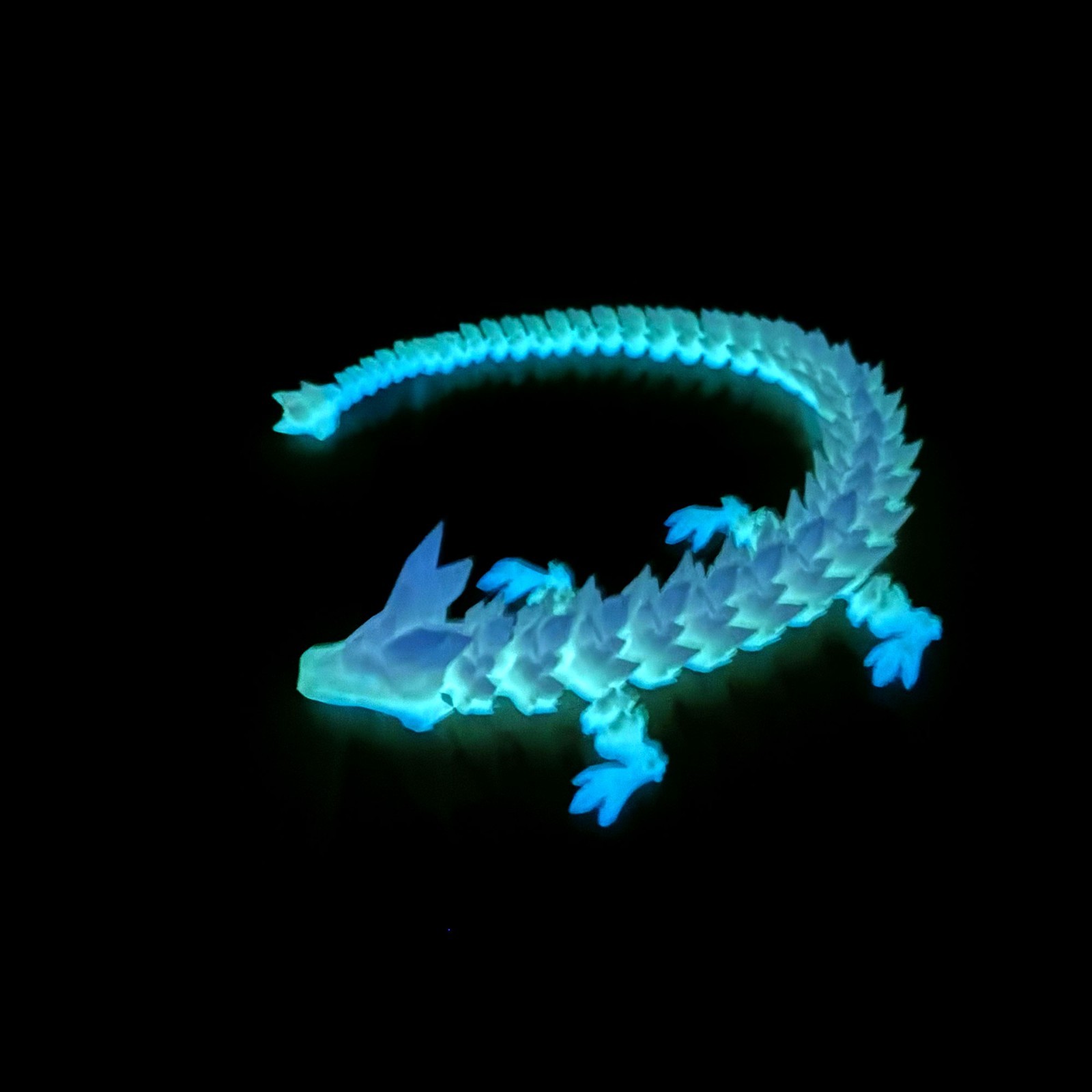 3D Printed Crystal Egg Model,Articulated Animals figure,Fidget Toys Home Decor