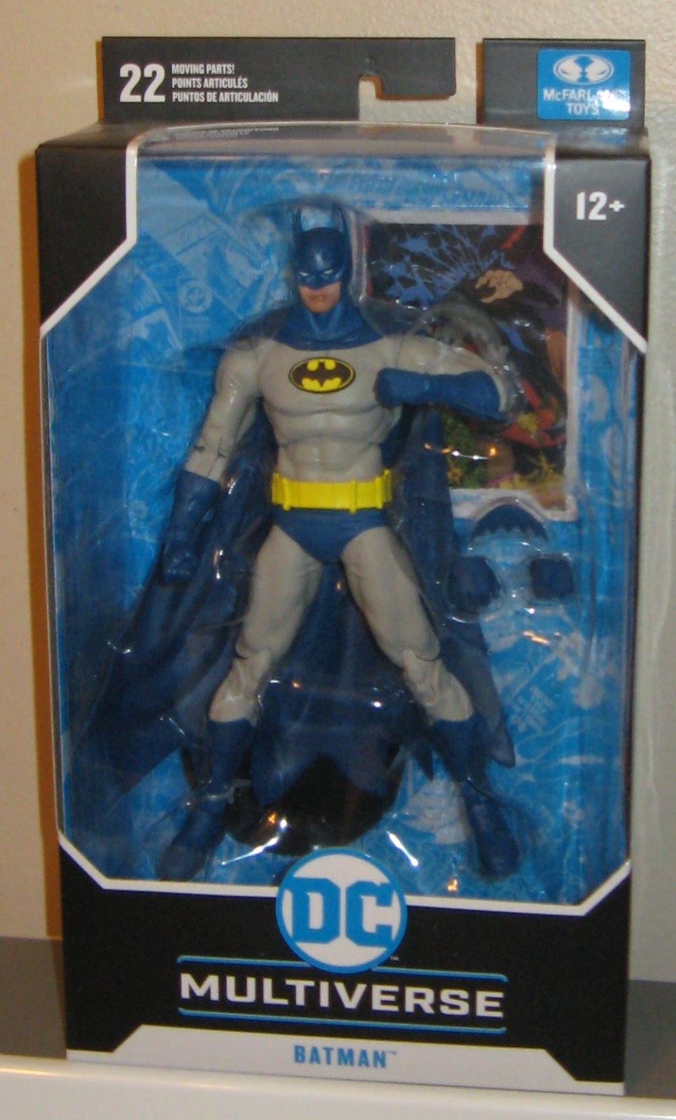 MCFARLANE DC MULTIVERSE BATMAN KNIGHTFALL (CLASSIC BLUE GRAY SUIT) 2023 NEW