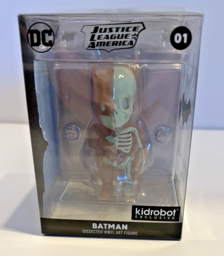 Jason Freeny XXRAY Batman DC Comics GID #01 Figure Kidrobot Excl.
