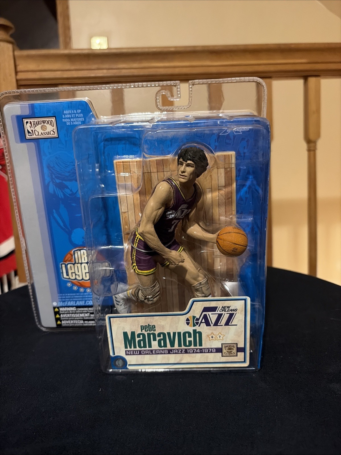 NBA Legends Series Pete Maravich New Orleans Jazz 1974-1979 New In Package