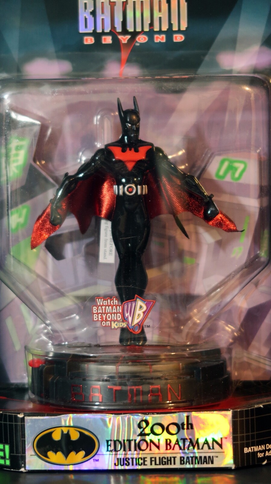 BATMAN BEYOND 200th Edition Action Figure with Base Hasbro ©2000 UNOPENED/UNUSED