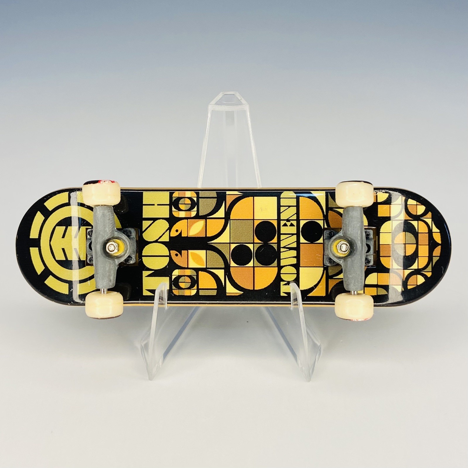 Vintage Tech Deck Element Tosh Townend Skateboard 96mm Fingerboard Rare Design