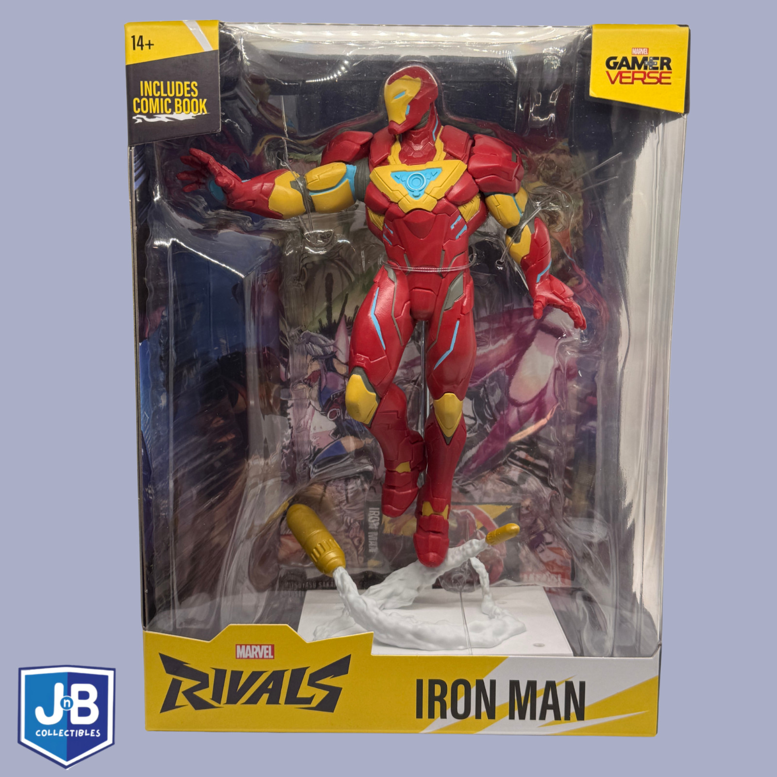 McFarlane Marvel Rivals Wave 2 Iron Man Posed Figure