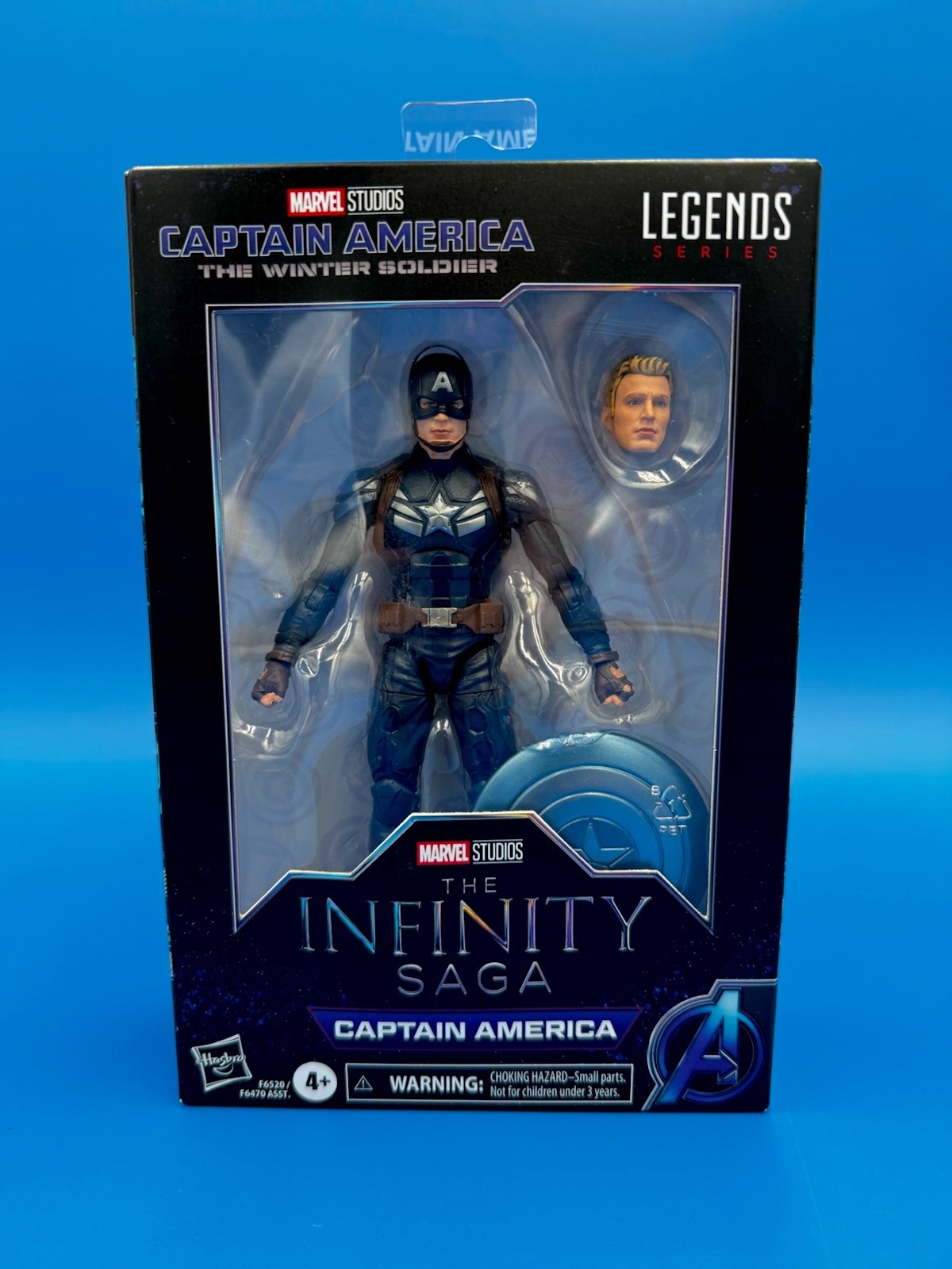 Marvel Legends Infinity Saga Captain America – Chris Evans Hasbro 6” NEW SEALED