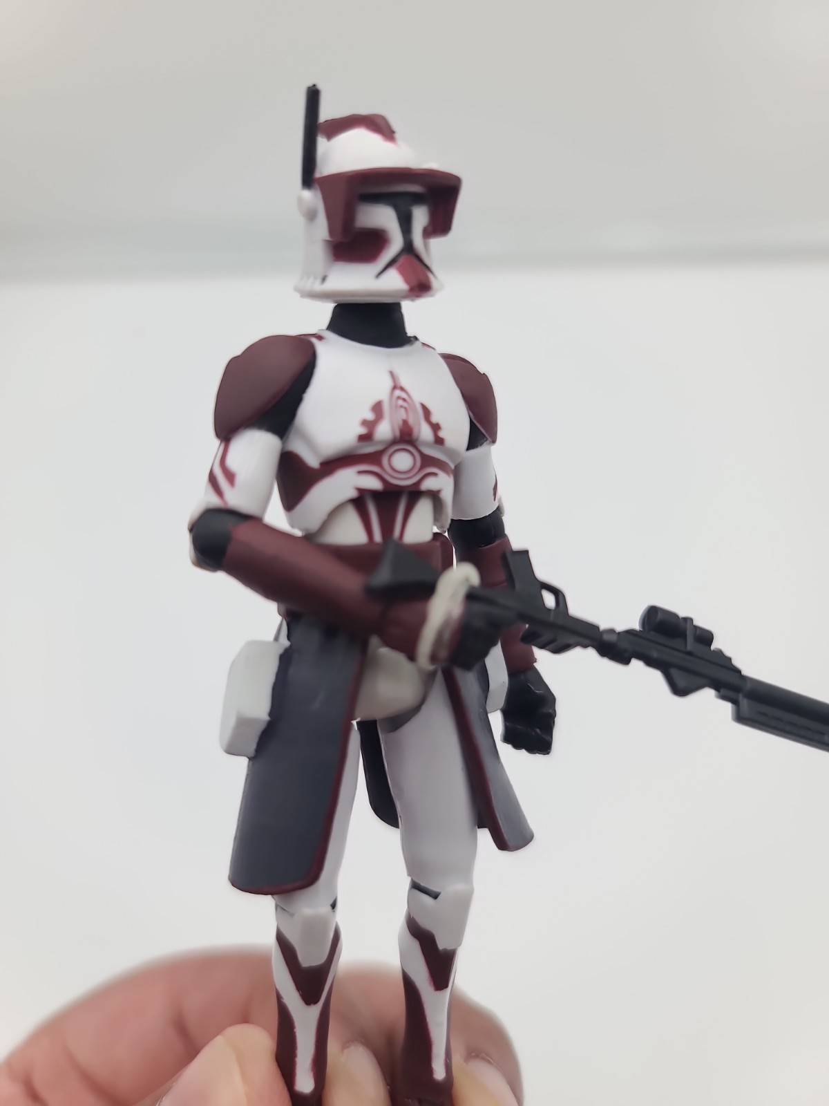 Commander Fox Target Clone Wars STAR WARS LOOSE Complete S20