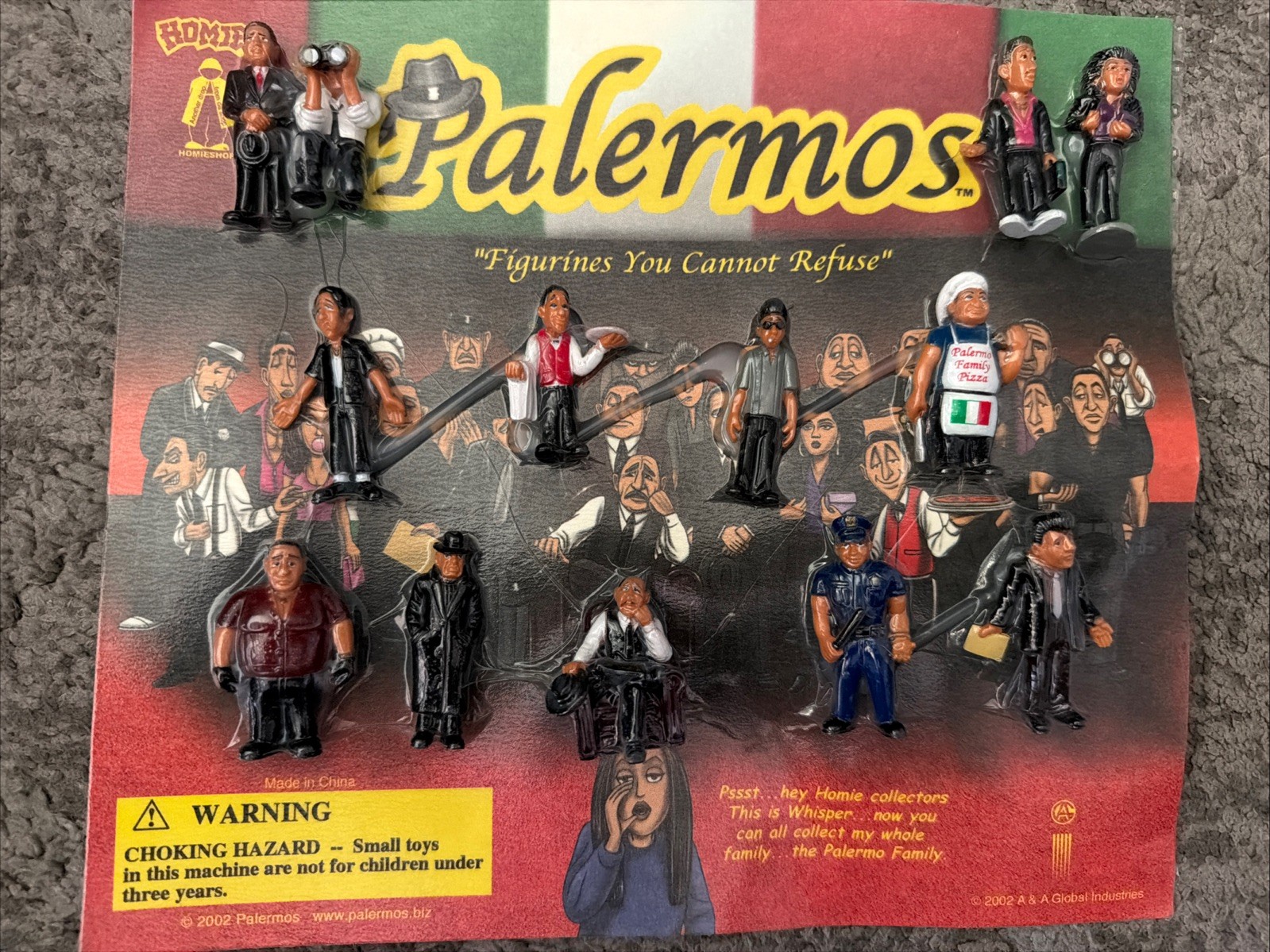 Hey 👋 Homies Vending Machines Display Card Palermo’s