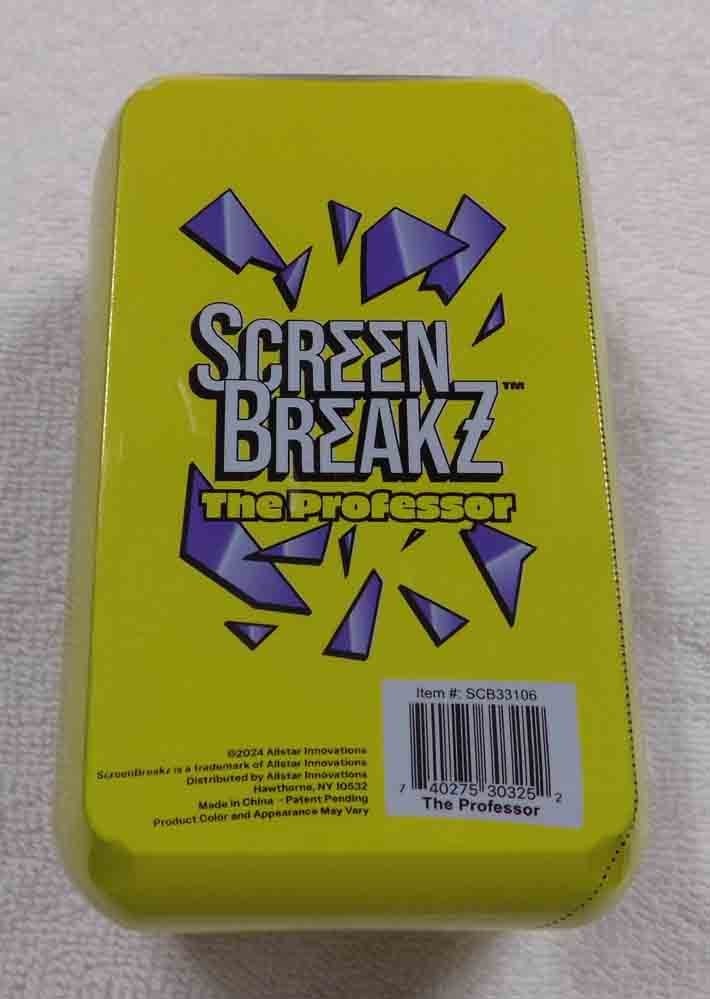 SCREENBREAKZ THE PROFESSOR * Yellow Wrapped Packaging * NEW * FREE SHIPPING
